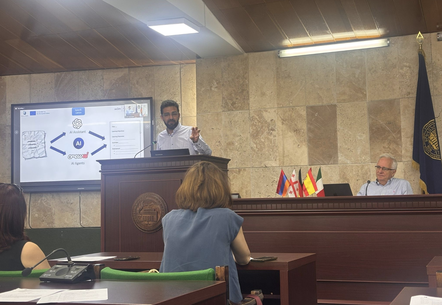 Cátedra UNESCO UC3M participa en el evento Micro‑GEAR en Armenia